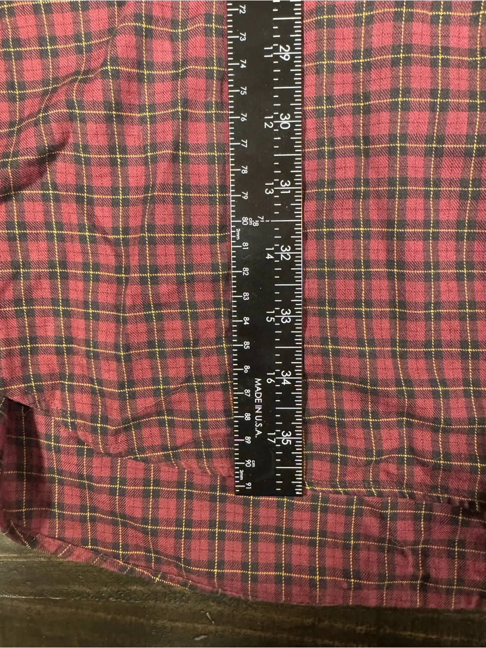 Polo Ralph Lauren Red and Black Plaid Button Up Shirt Big and Tall 3XLT